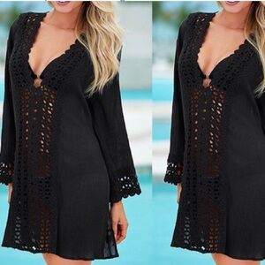 Bikini Coverup - Black